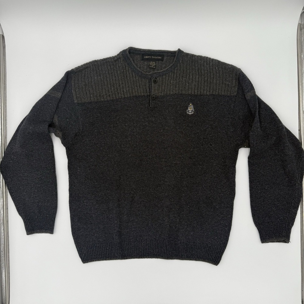Liberty Sweaters Men XL Pullover Sweater Cotton Blend